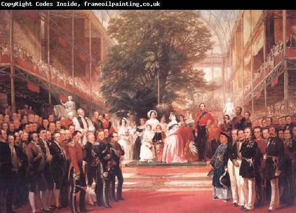 Henry Courtnay Selous The Opening Ceremony of the Great Exhibition,I May 1851
